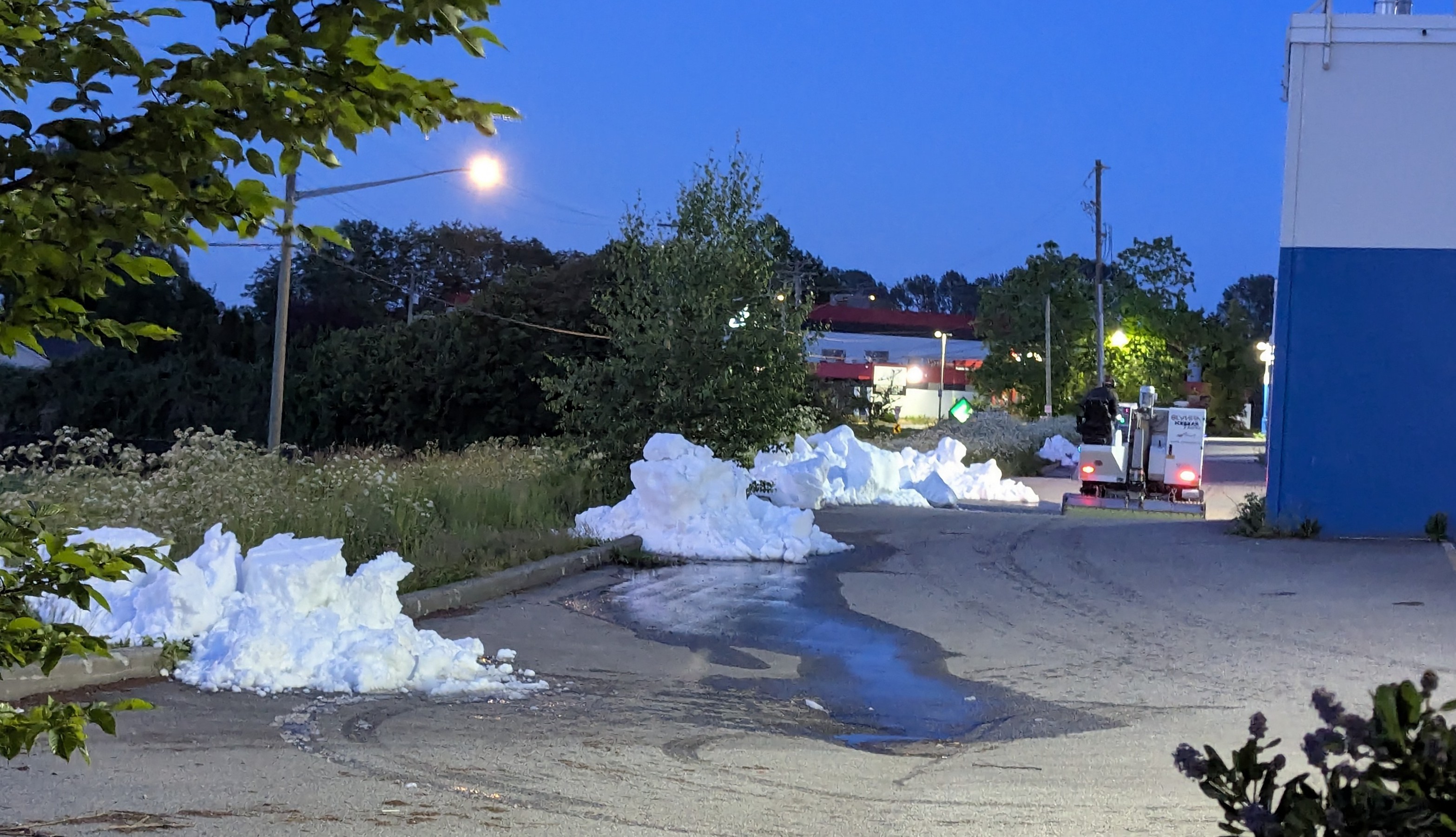 Birthday Trip to Canada, Zamboni poop, Richmond, British Columbia